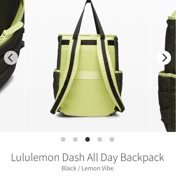 SOLD💛💚Lululemon dash all day backpack💚💛 - Picture 2 of 8